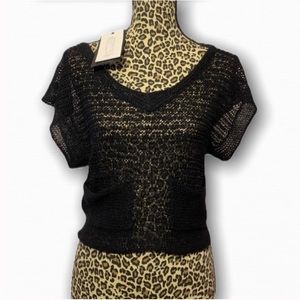 2/$15 NWT VERO MODA | Crochet Top w Pockets
